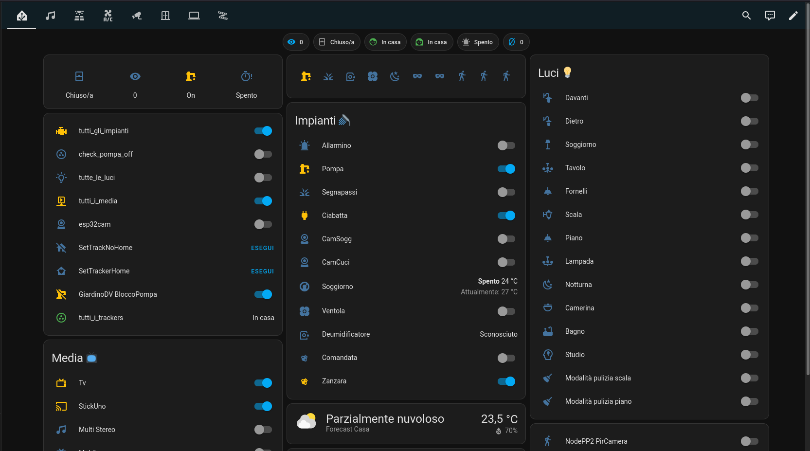 Home Assistant Dashboard